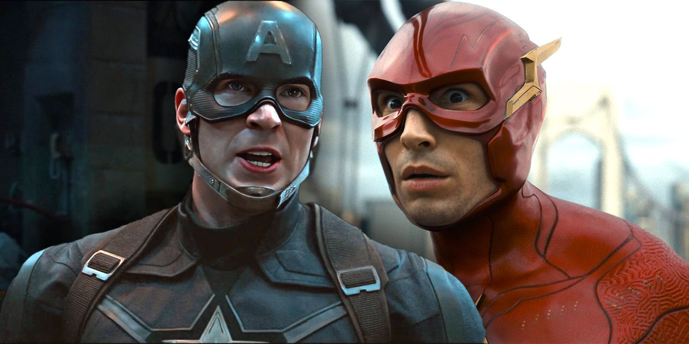Chris Evans cambia el escudo del Capitán América para convertirse en Flash en el nuevo fan art del Universo DC