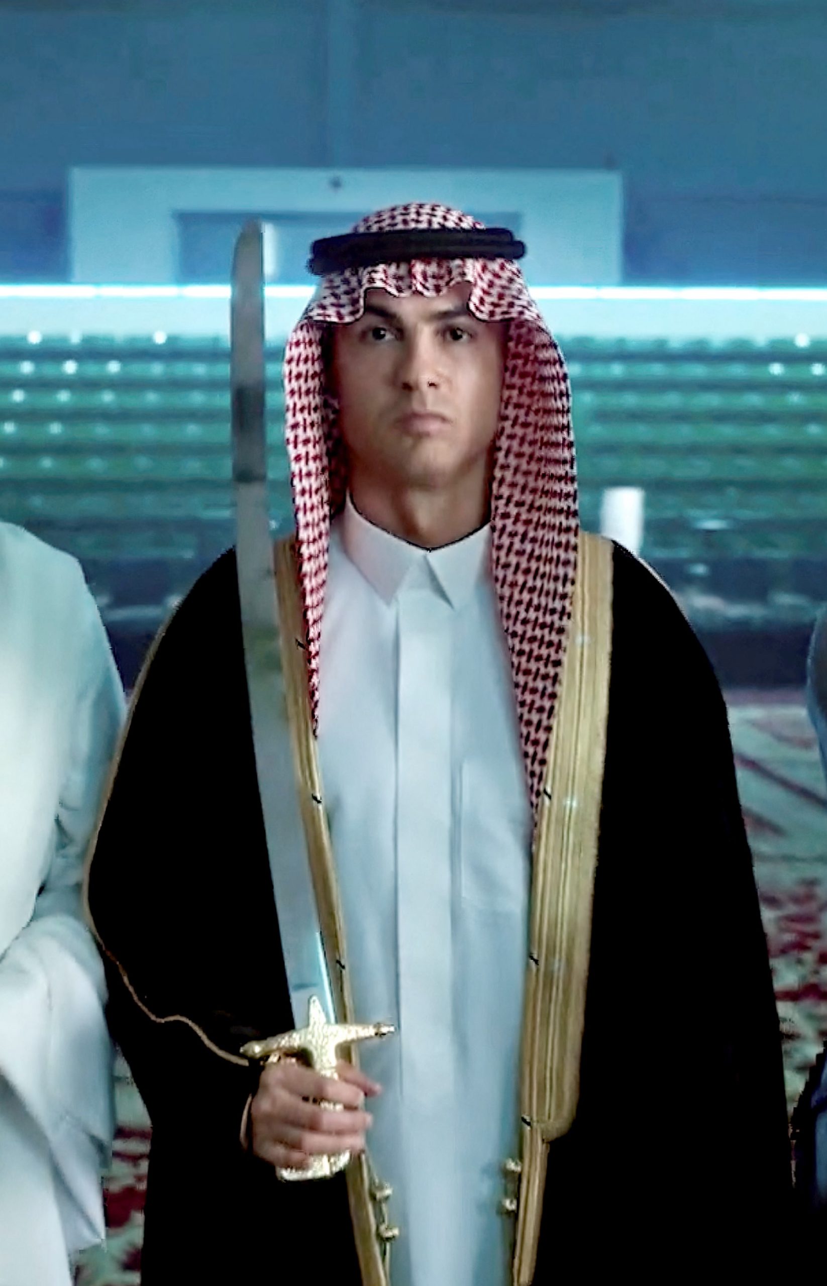 Cristiano Ronaldo en el dia Nacional de Arabia Saudi/ Gtres