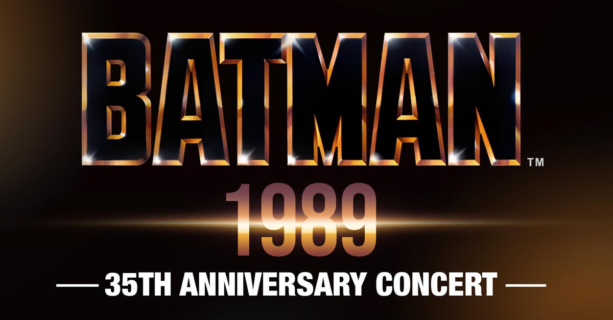 DC lanza la gira de conciertos en vivo del 35 aniversario de Batman 1989