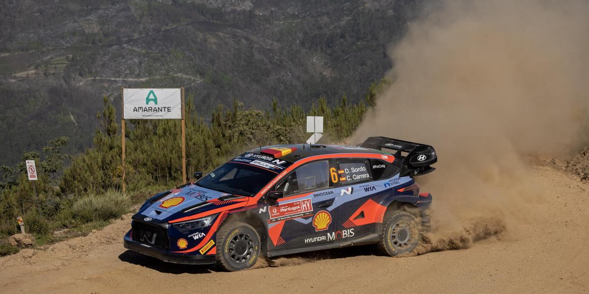 Dani Sordo completa su temporada de tierra con el Hyundai i20 N Rally1 en Grecia