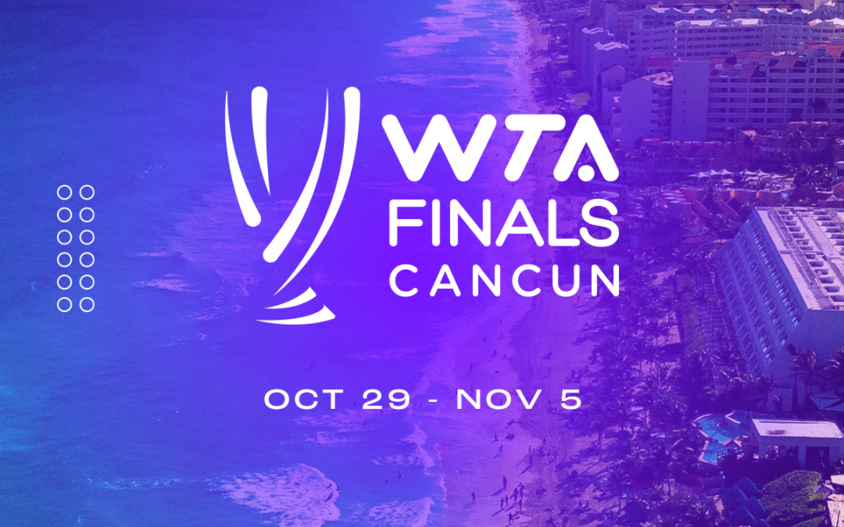 El mejor tenis del mundo llegará a Cancún con las Finales de la WTA
