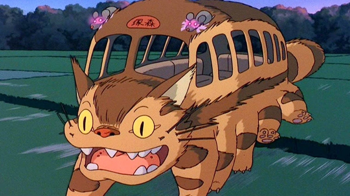 El parque temático Studio Ghibli revela su gatobús del mundo real