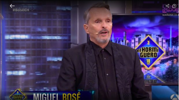 Miguel Bosé en 'El Hormiguero' / Antena 3