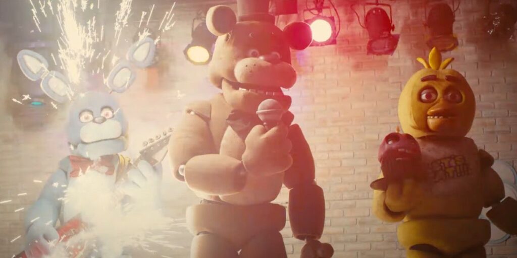 El tráiler de Five Nights At Freddy's presenta los 4 animatrónicos y muestra Grisly Kills