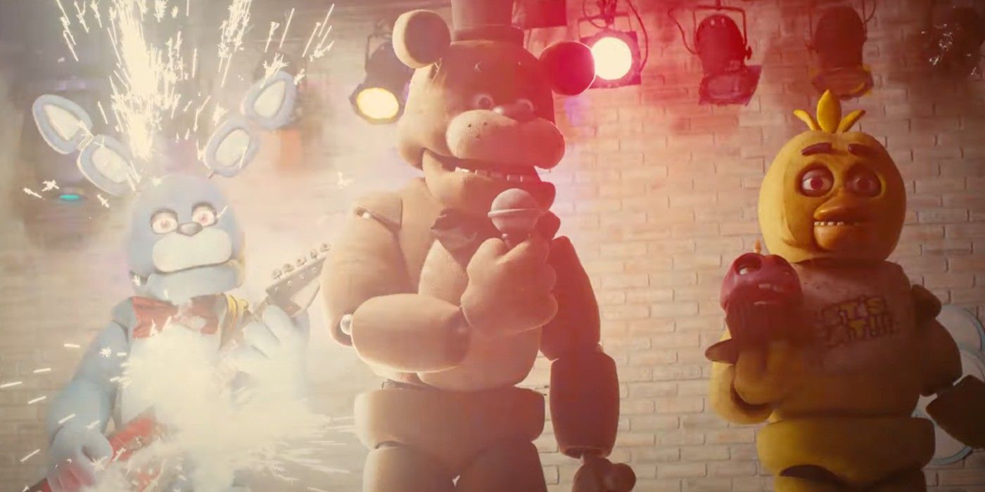El tráiler de Five Nights At Freddy’s presenta los 4 animatrónicos y muestra Grisly Kills