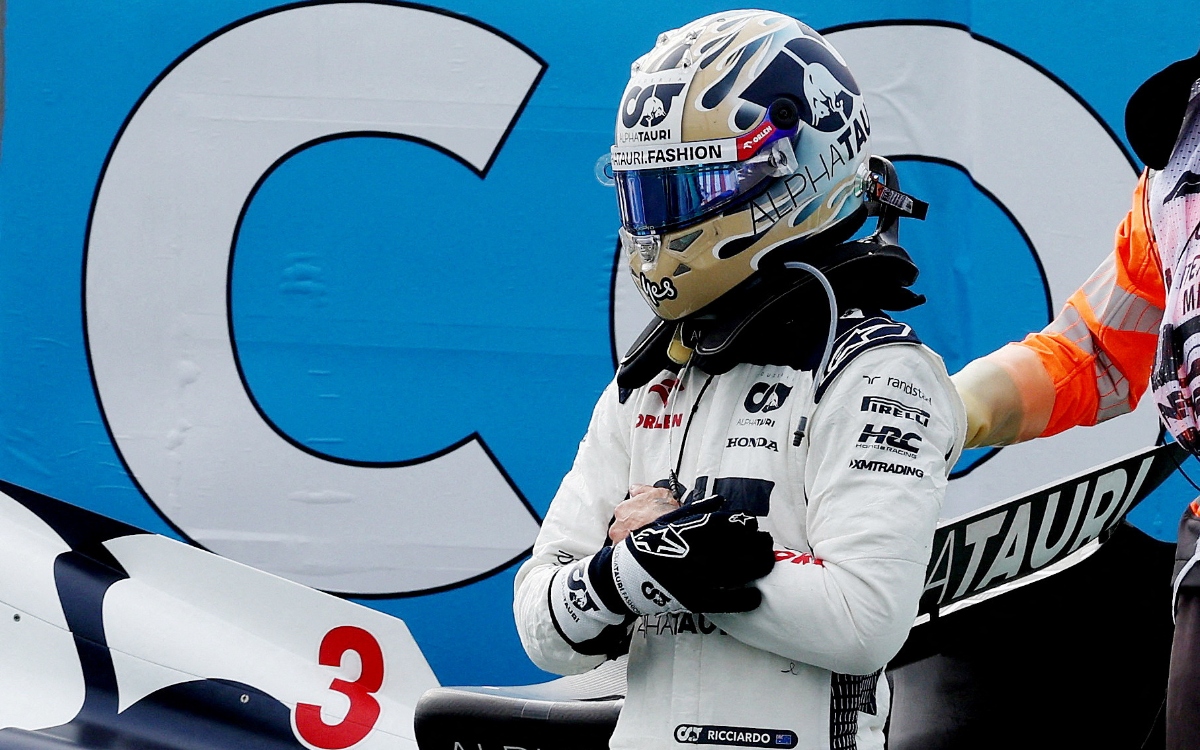 F1: AlphaTauri asegura que el regreso de Ricciardo "está lejos"