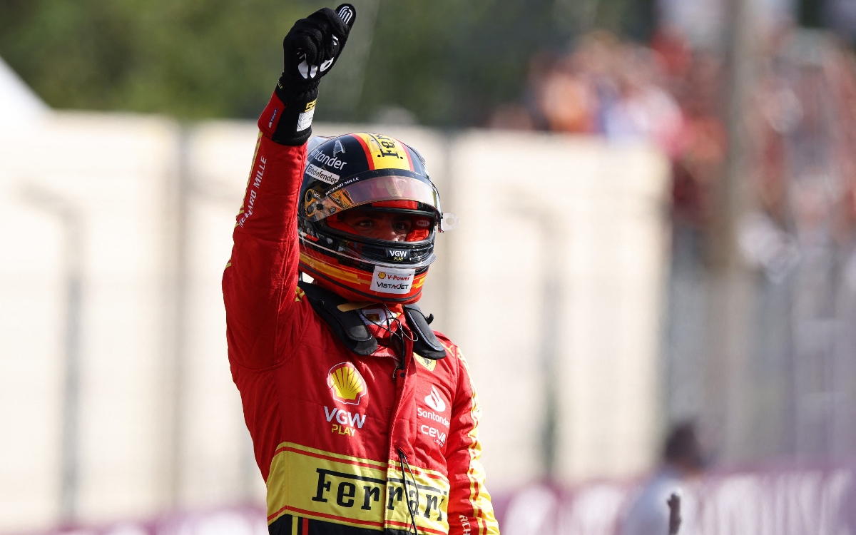 F1: Carlos Sainz se lleva la pole del Gran Premio de Italia