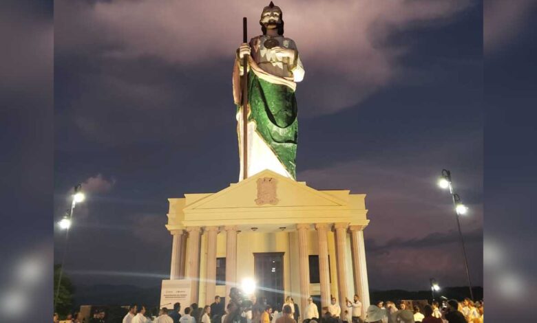 Inauguran San Judas Tadeo gigante en Badiraguato