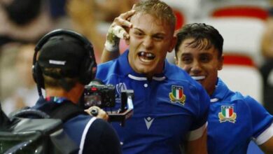 Italia 38-17 Uruguay: la remontada en el segundo tiempo asegura la victoria en la Copa Mundial de Rugby