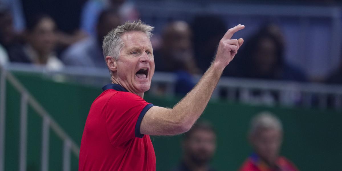 Kerr, sin rodeos tras la derrota del Team USA: "Nos han dado un puñetazo en la boca"