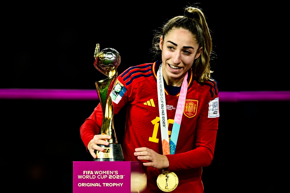 La española Olga Carmona se enteró de la muerte de su padre después del gol decisivo en el Mundial