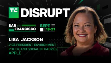 Lisa Jackson de Apple discutirá la sostenibilidad en TechCrunch Disrupt 2023