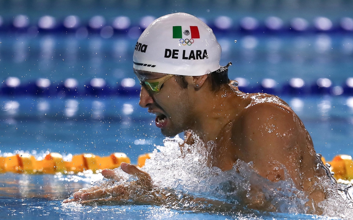 Mexicano Miguel de Lara sueña con la Final Olímpica de 200m pecho