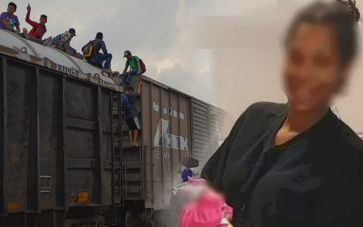Migrante venezolana entra en labor de parto en el techo de un tren con rumbo a EU