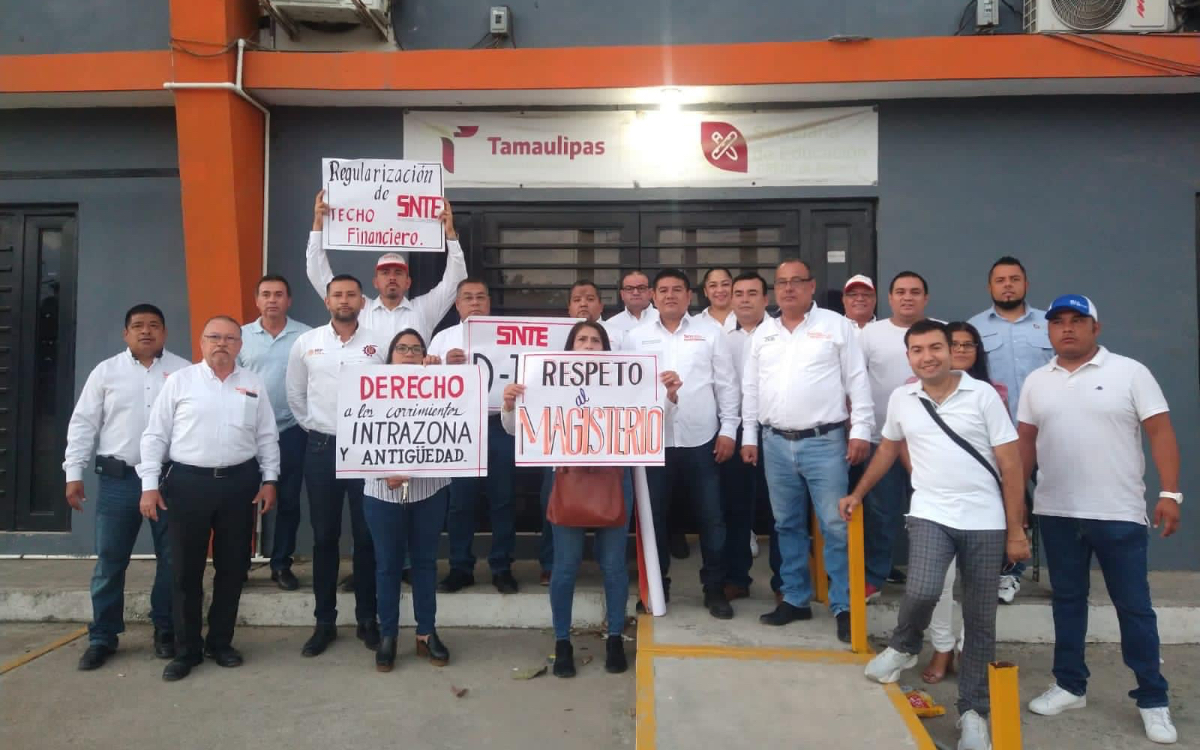 Tamaulipas: Suspende clases por protestas de maestros