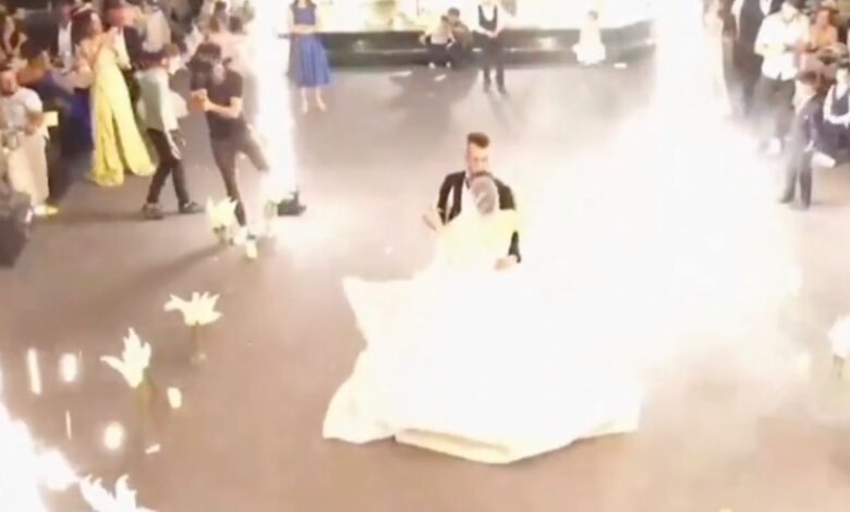 Videos | Revelan momentos previos a fatal incendio en boda que dejó 114 muertos
