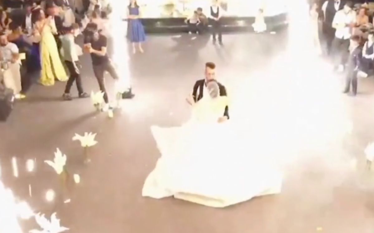 Videos | Revelan momentos previos a fatal incendio en boda que dejó 114 muertos