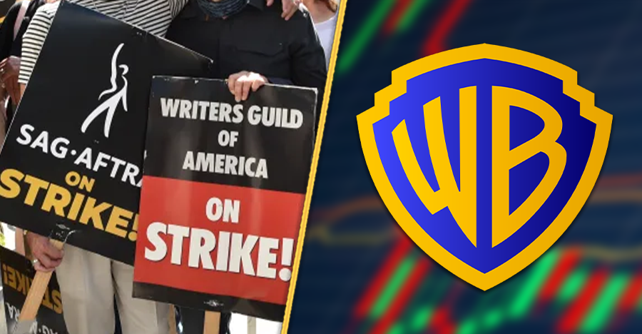 Warner Bros. Discovery dice que las huelgas supondrán un impacto de hasta 500 millones de dólares en sus ganancias