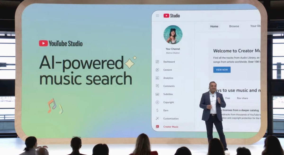 YouTube agregará herramientas de creación de inteligencia artificial para buscar música para videos y agregar doblajes