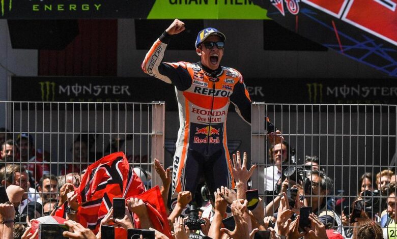 ¿Cómo le ha ido a Marc Márquez en el Gran Premio de Catalunya de MotoGP desde que debutó en 2008?