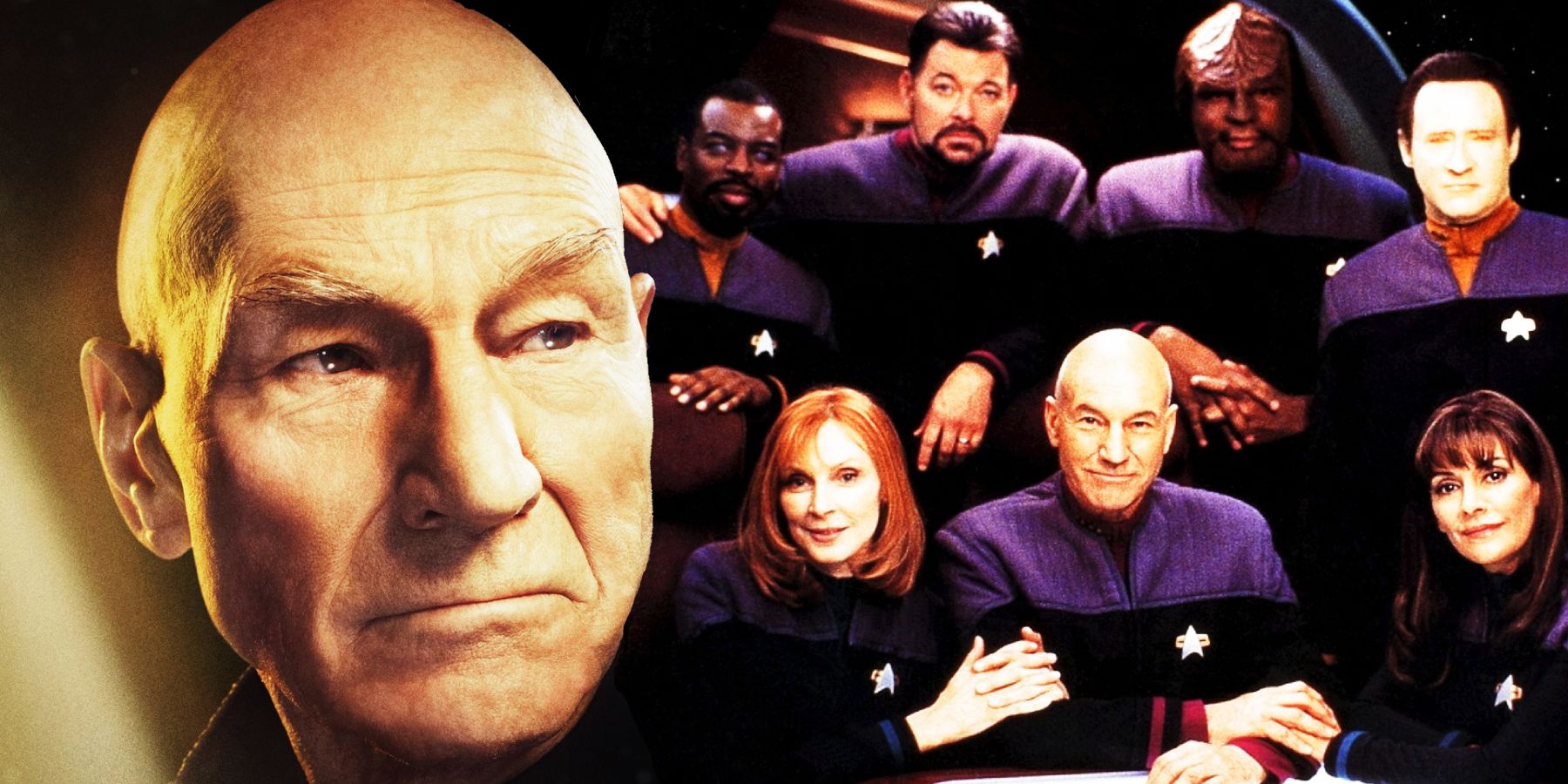 1 Star Trek: El actor de TNG nunca ganar un Emmy es una "injusticia", dice Patrick Stewart