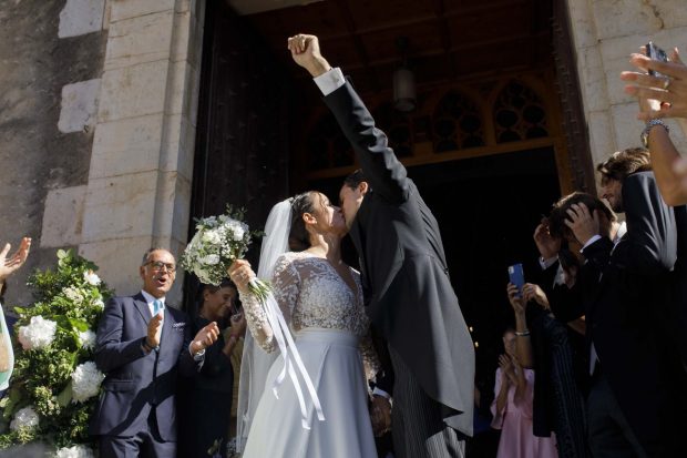 Carlolina boda y Ález Lopera / GTRES