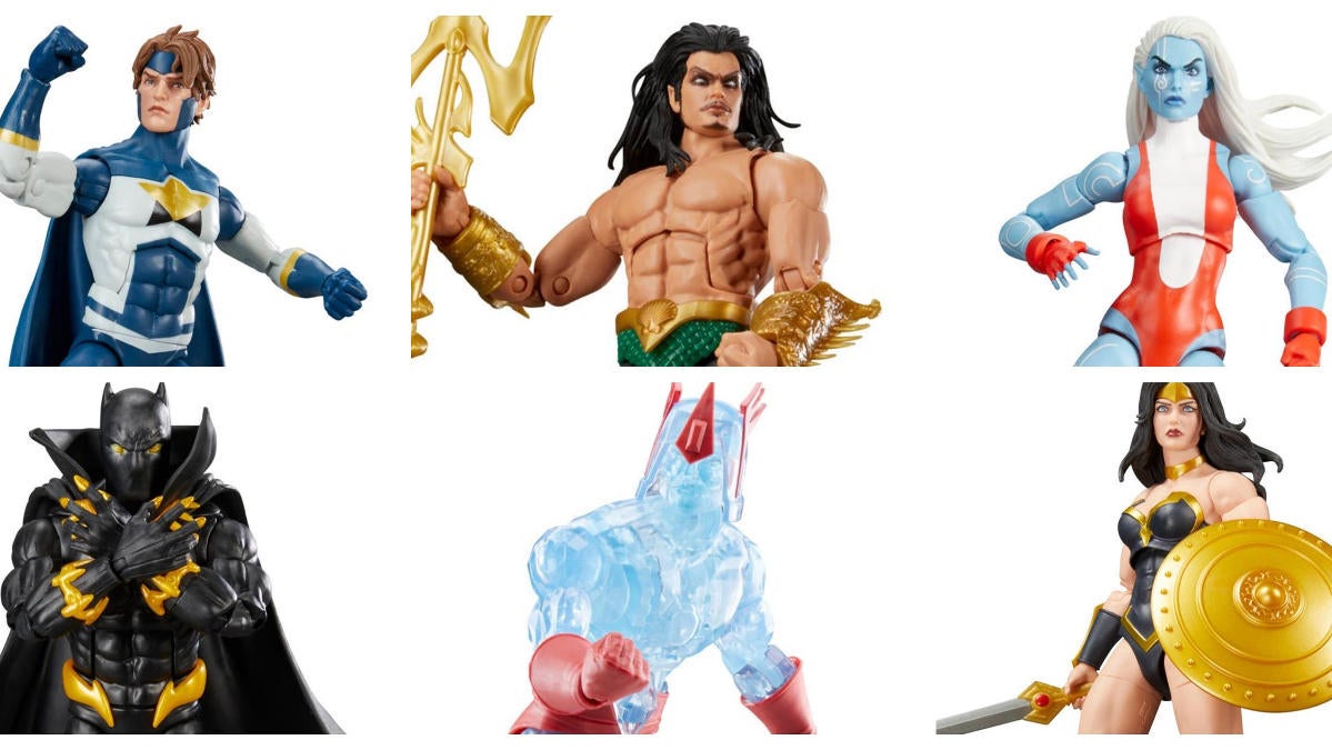 La ola de figuras de acción de Marvel Legends The Void BAF está disponible para pedidos anticipados