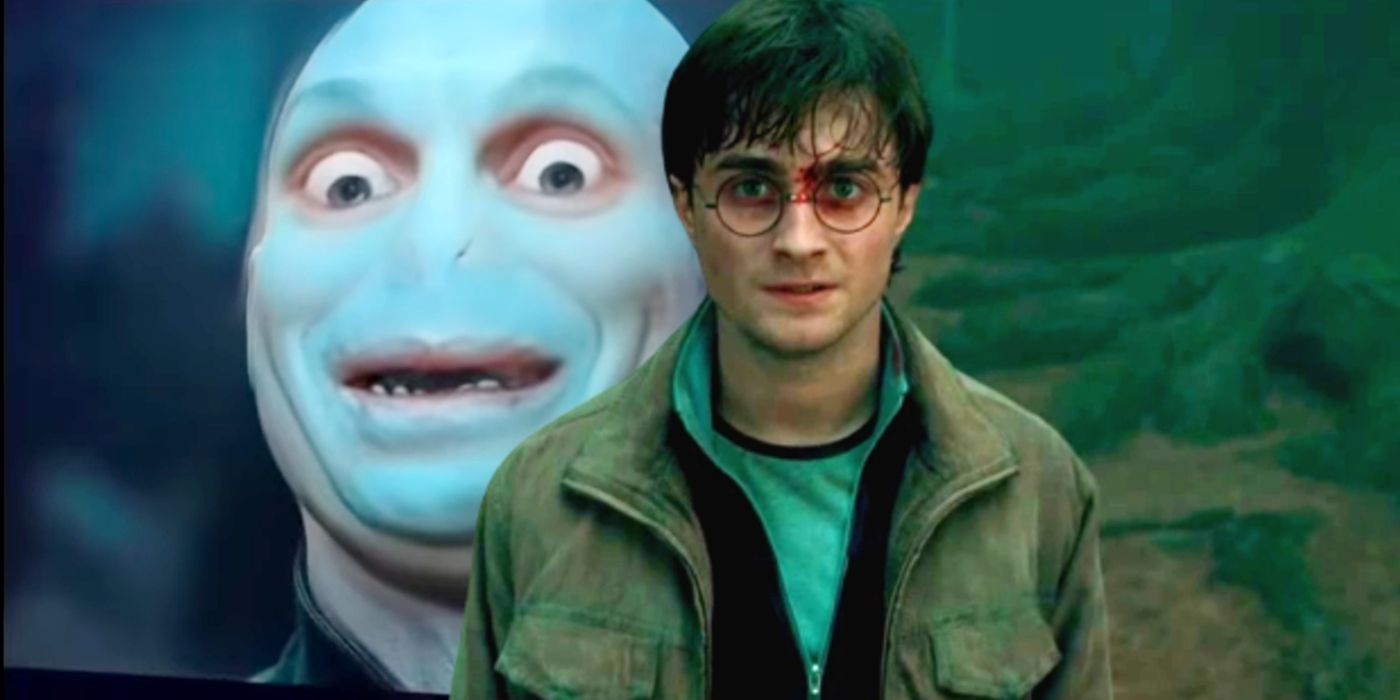 El sacrificio de Voldemort de Harry Potter completamente socavado por el filtro de TikTok en un video tonto