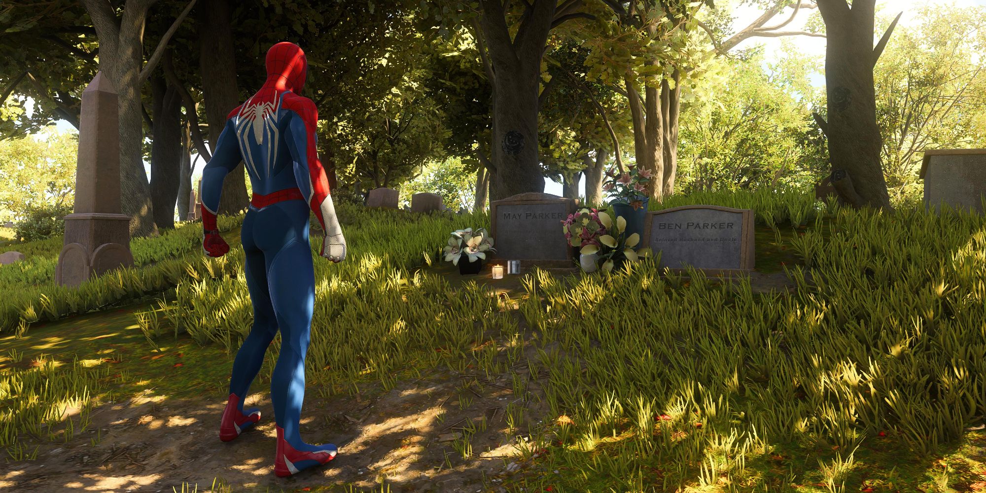 Marvel's Spider-Man 2: Dónde encontrar la tumba de la tía May