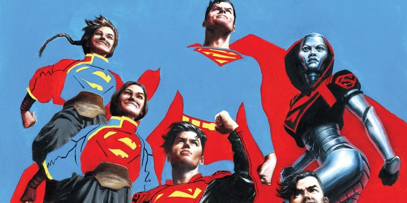 Un héroe sorprendente inspiró a Superman a unir a su familia como un equipo