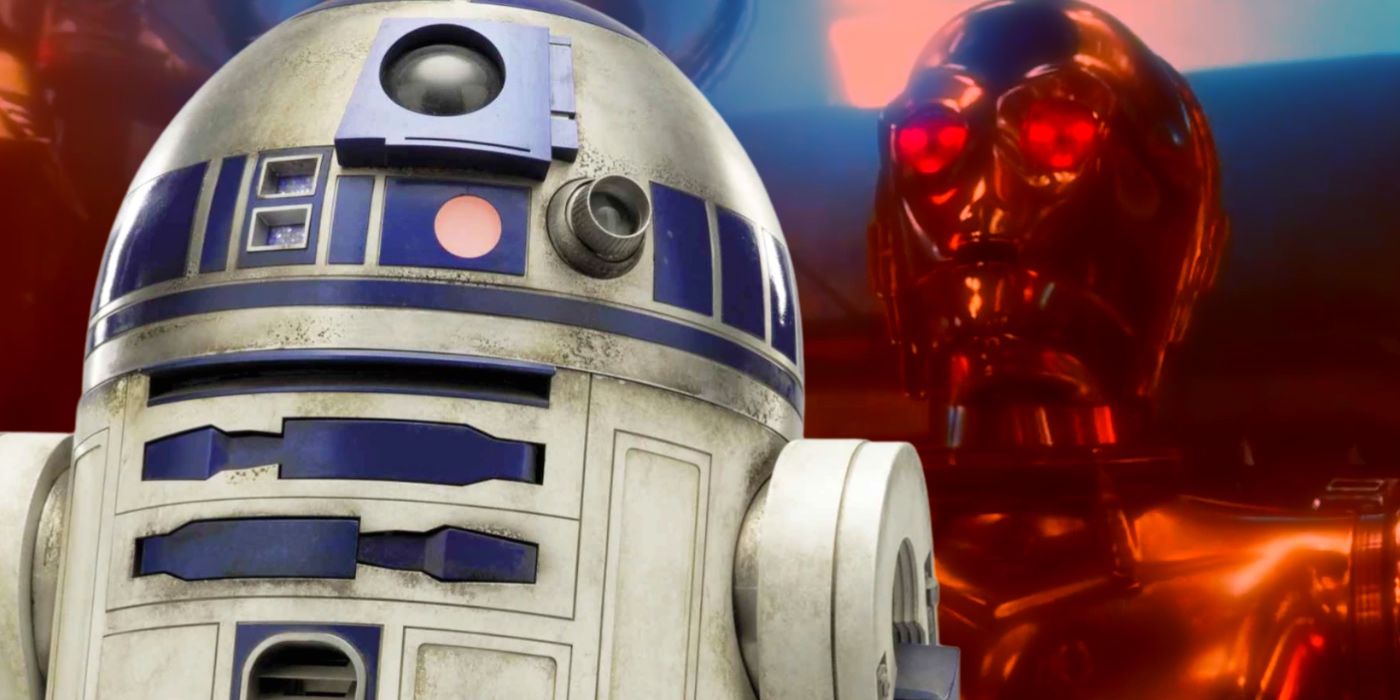 R2-D2 acaba de reemplazar a C-3PO con el droide más oscuro posible