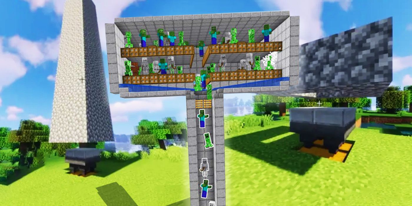 7 granjas de mafiosos para construir primero en Minecraft