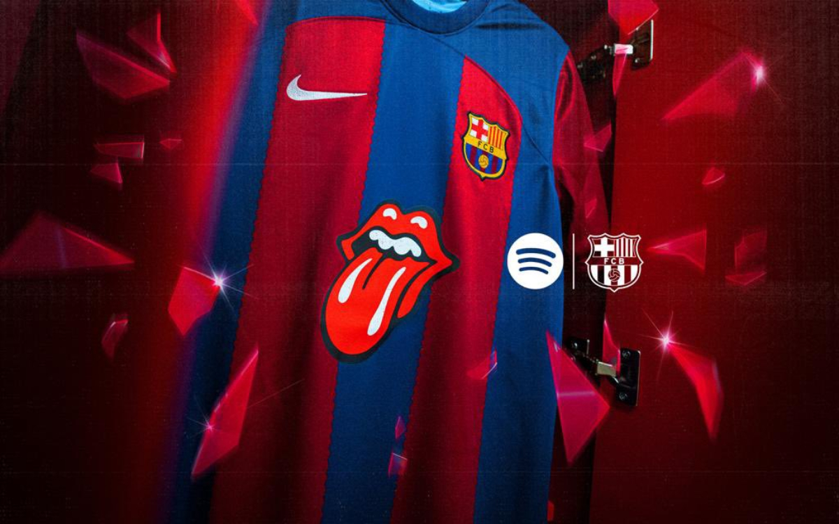 Agotadas las camisetas del Barsa con el logotipo de The Rolling Stones | Video
