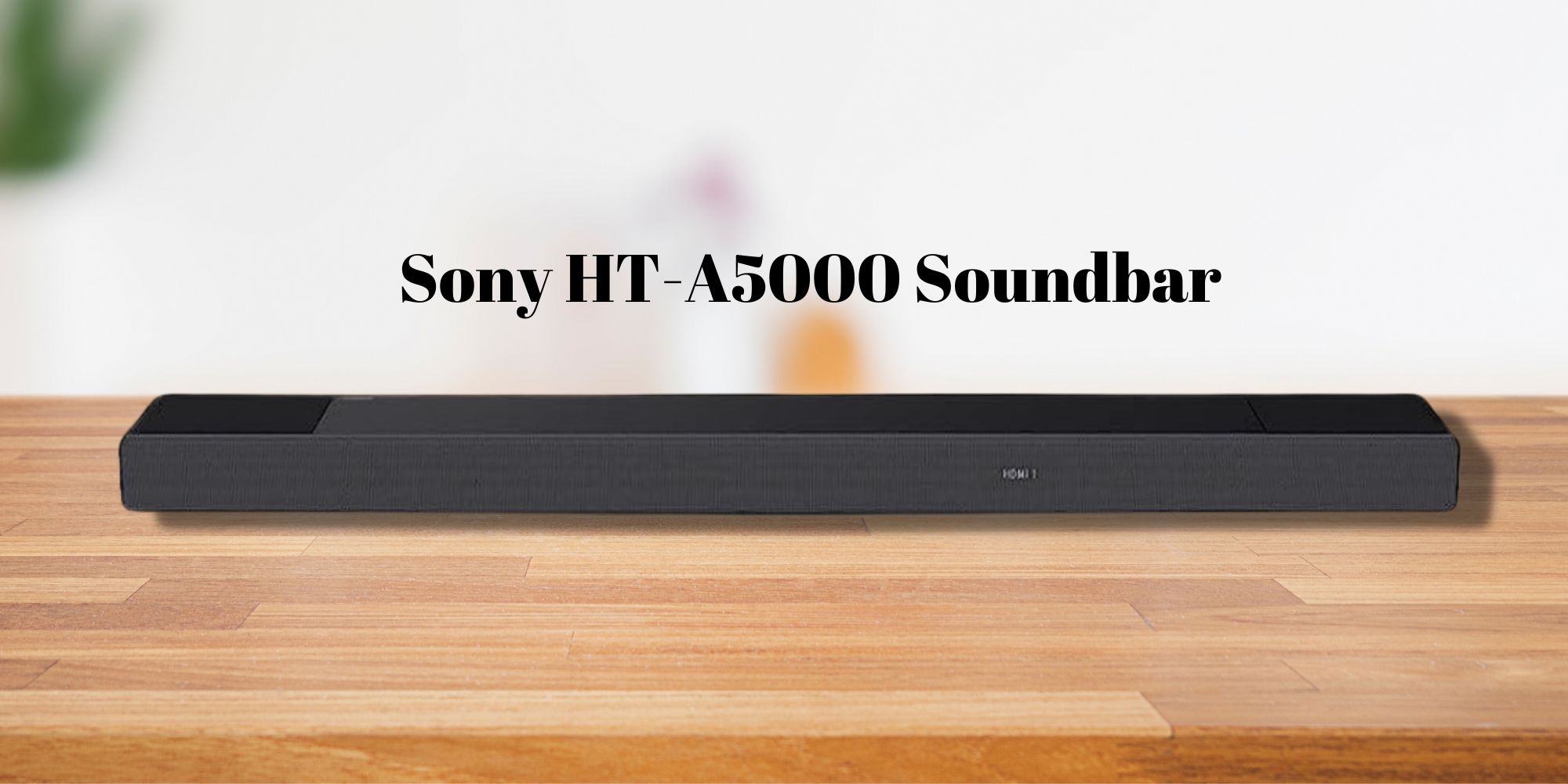 Ahorre $ 300 en la barra de sonido HT-A5000 de Sony y obtenga también 3 meses de Apple TV+