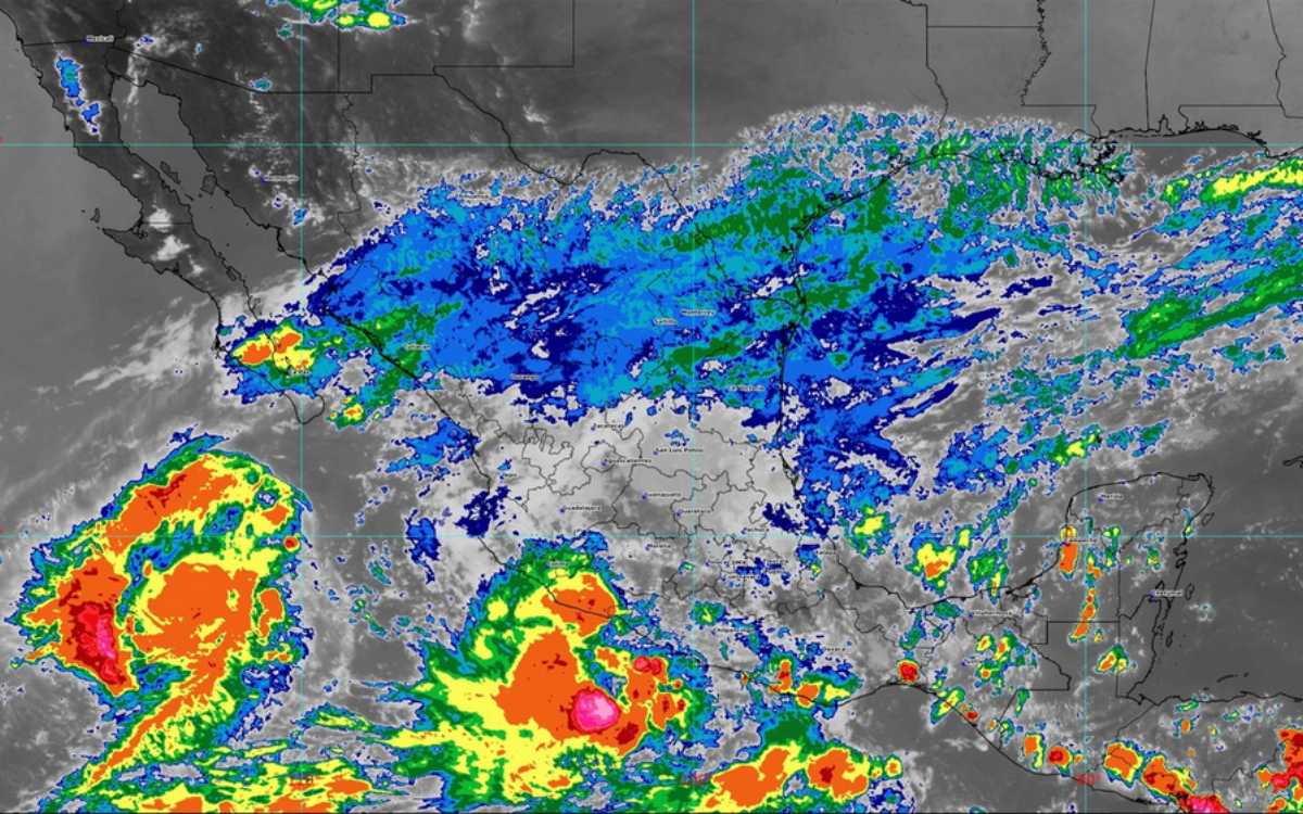 Alertan ante el posible impacto de dos ciclones tropicales en México