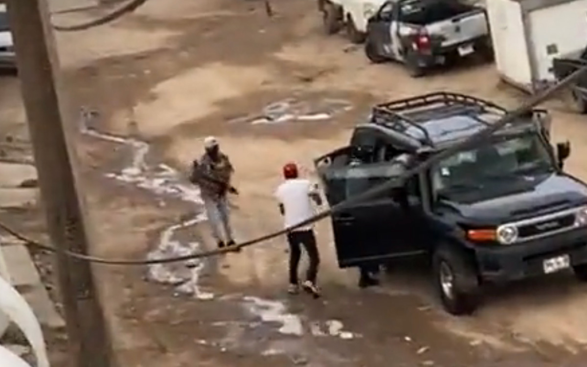 Captan momento en que grupo armado secuestró a un joven en Jalisco | Video