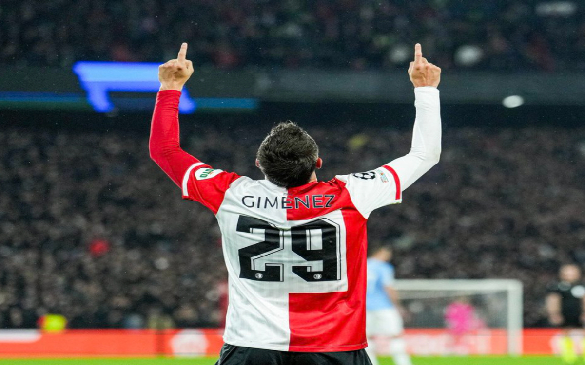 Champions League: Comanda Santiago Giménez la victoria del Feyenoord | Video