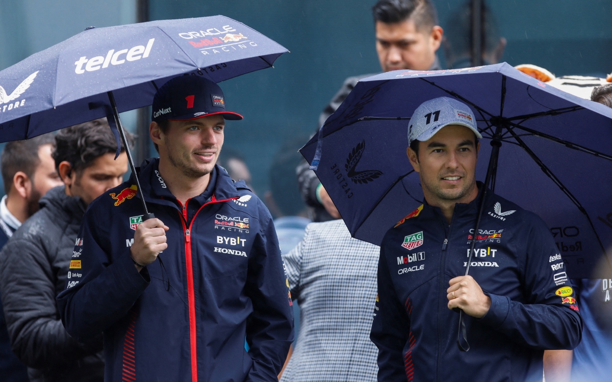 'Checo' acusa a medios de crear rivalidad con Verstappen fuera de la pista
