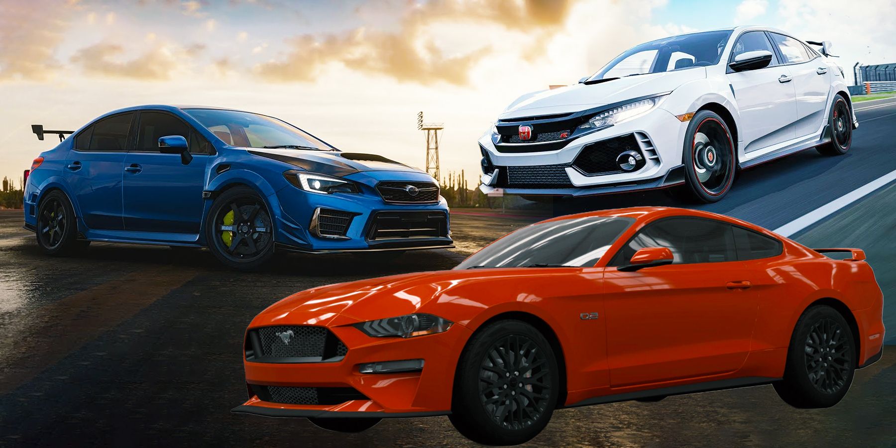 Coches de arranque de Forza Motorsport: ¿Debería elegir Ford, Honda o Subaru?
