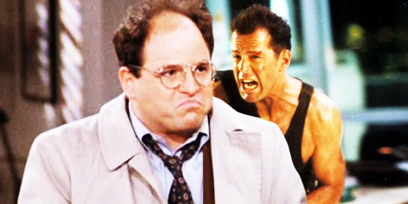 “Coming This Festivus”: póster de parodia de Die Hard convierte a George de Seinfeld en el héroe de acción más tonto