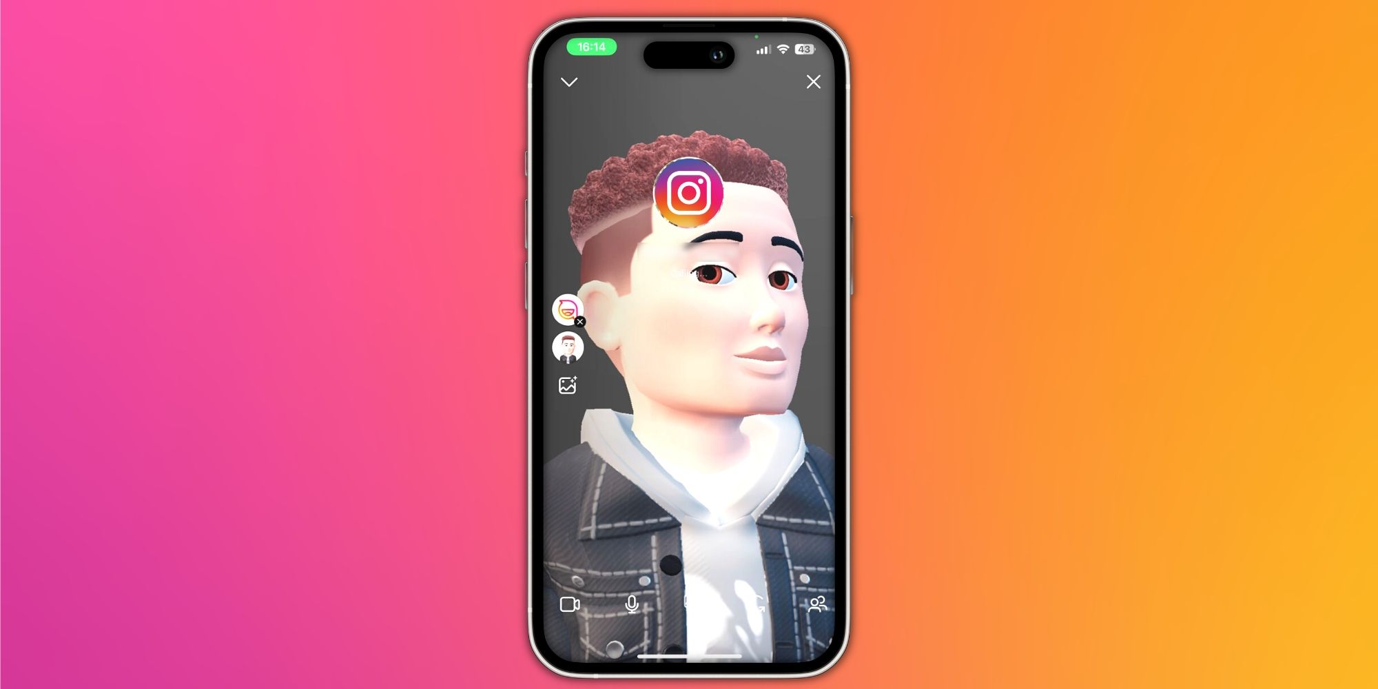 Cómo usar tu avatar en videollamadas en Instagram y Messenger