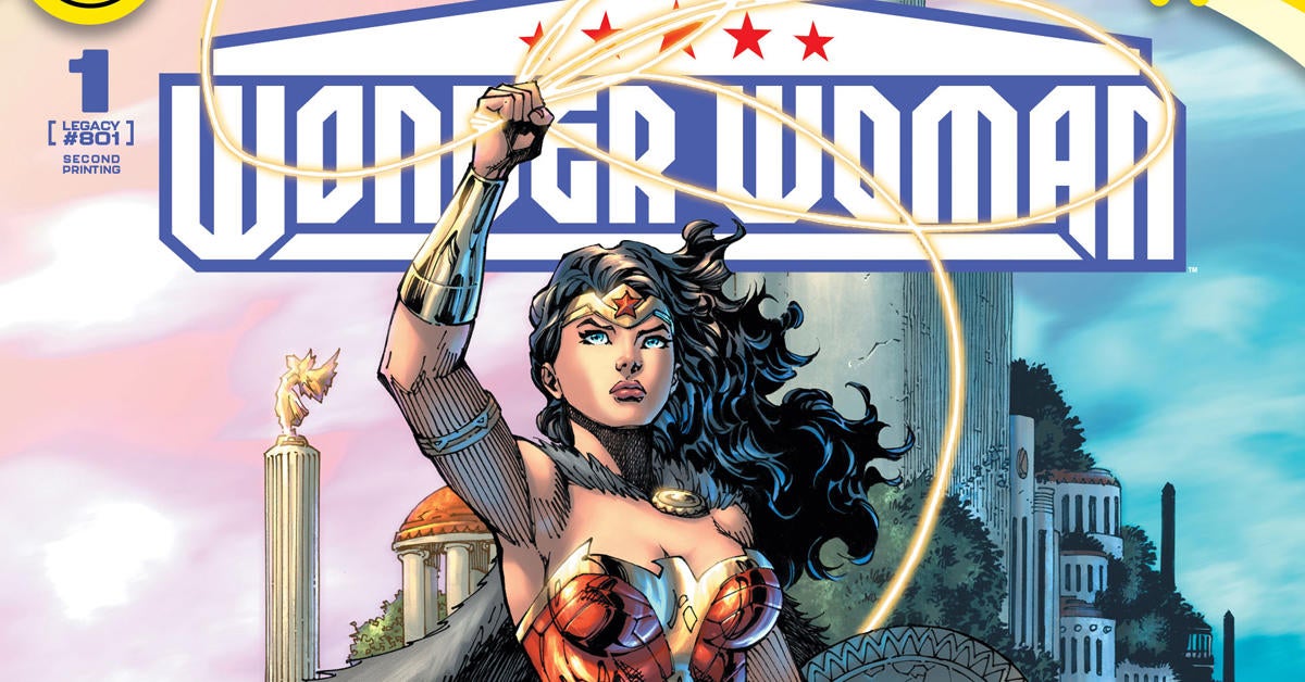DC confirma la segunda impresión de Wonder Woman #1 con una portada especial de Jim Lee