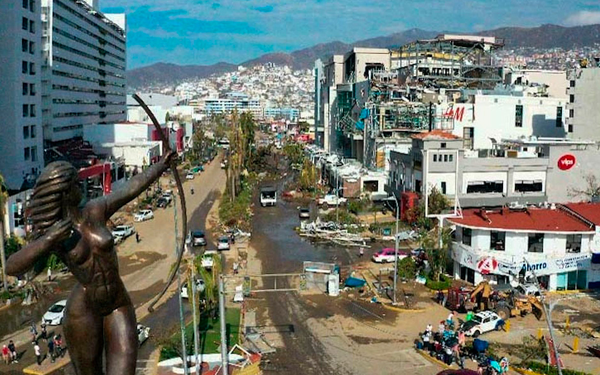 Daños por ‘Otis’ alcanzarían 15 mil mdd… solo en Acapulco