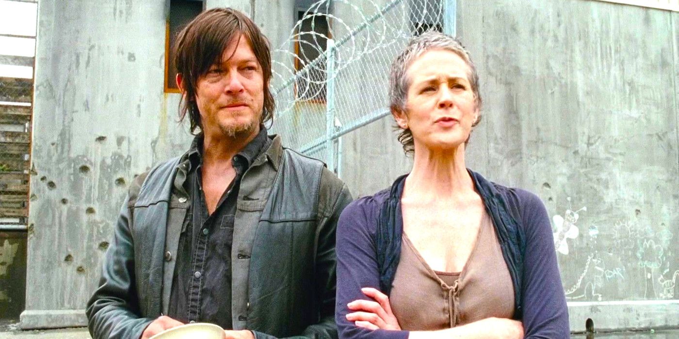 Daryl y Carol se reúnen en The Nest en un emotivo arte derivado de The Walking Dead