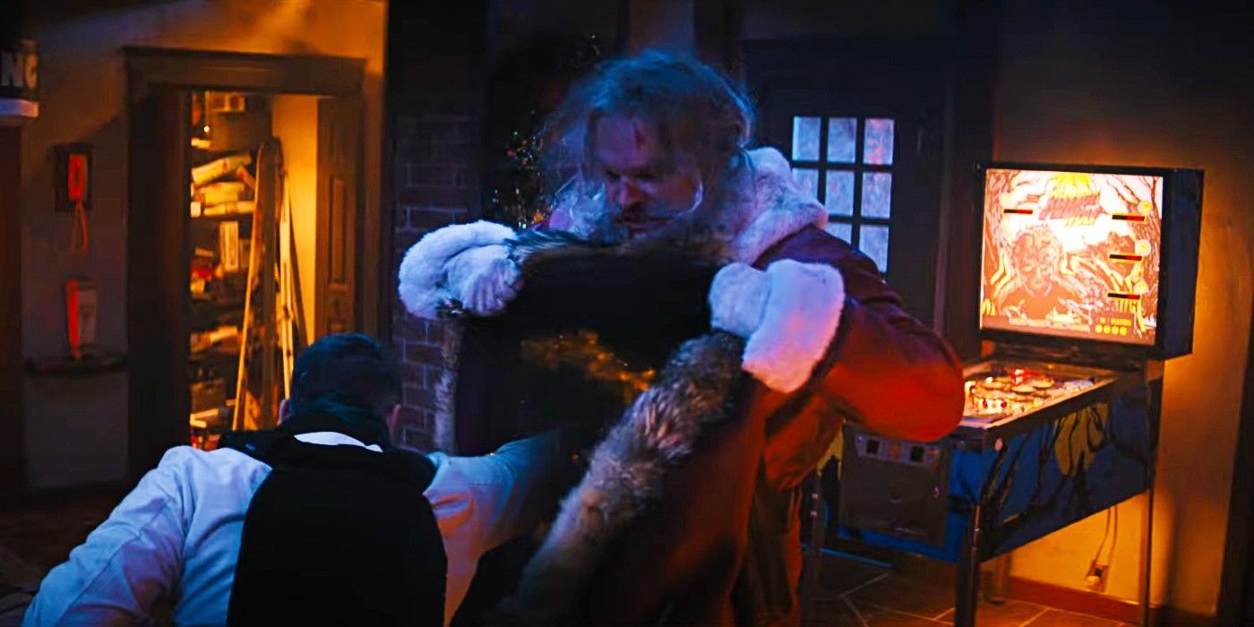 David Harbour es un Papá Noel asesino en el tráiler de The Violent Night