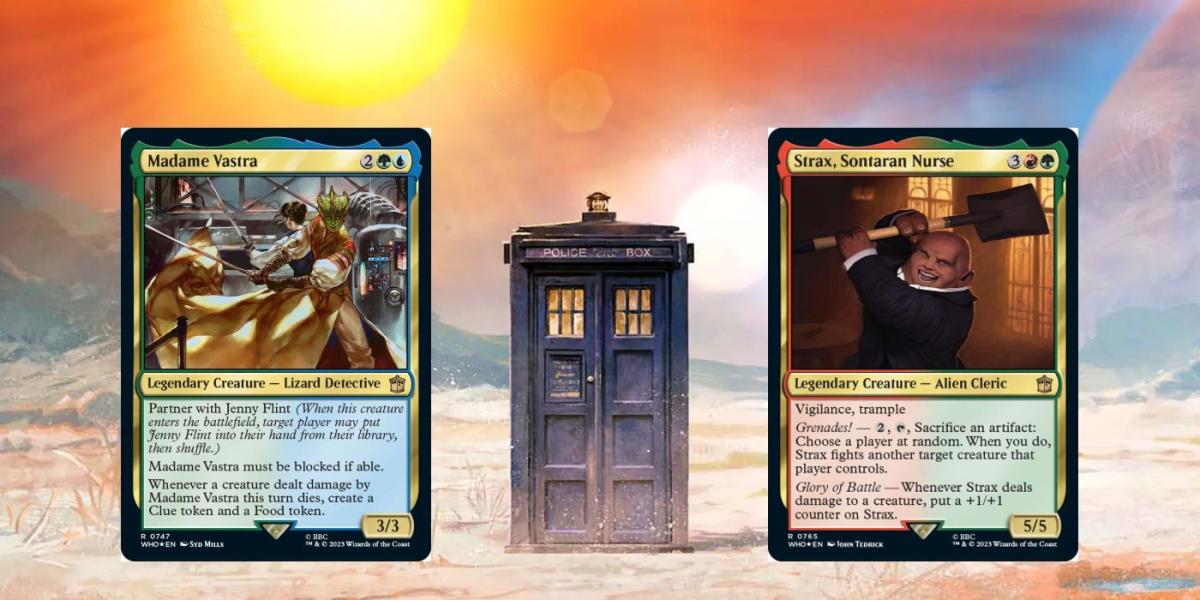 EXCLUSIVO - Avances de Magic: The Gathering x Doctor Who