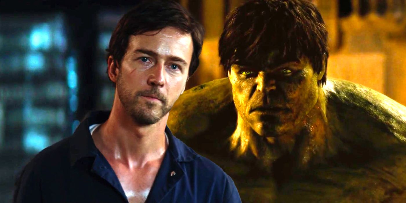 El increíble especialista de Hulk critica que Edward Norton “no esté muy presente” durante su único papel en el MCU