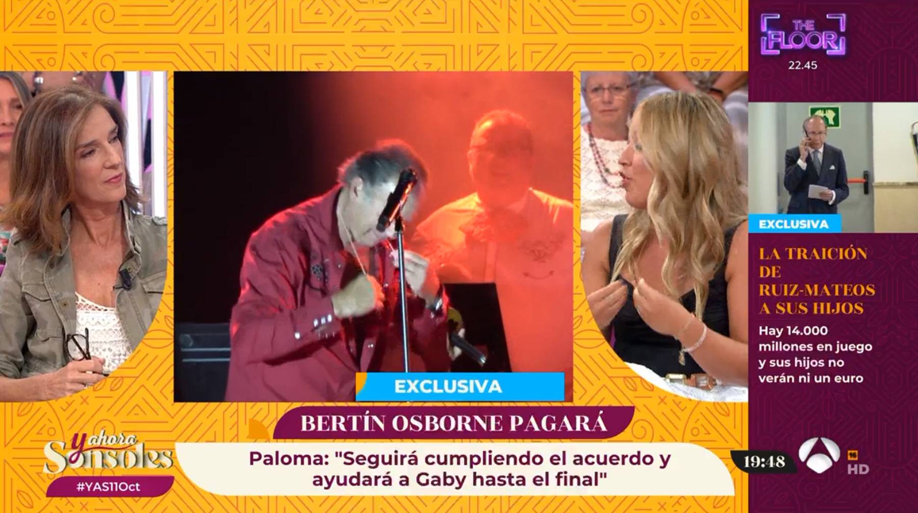 Paloma García-Pelayo en 'Y ahora Sonsoles' / Antena 3 