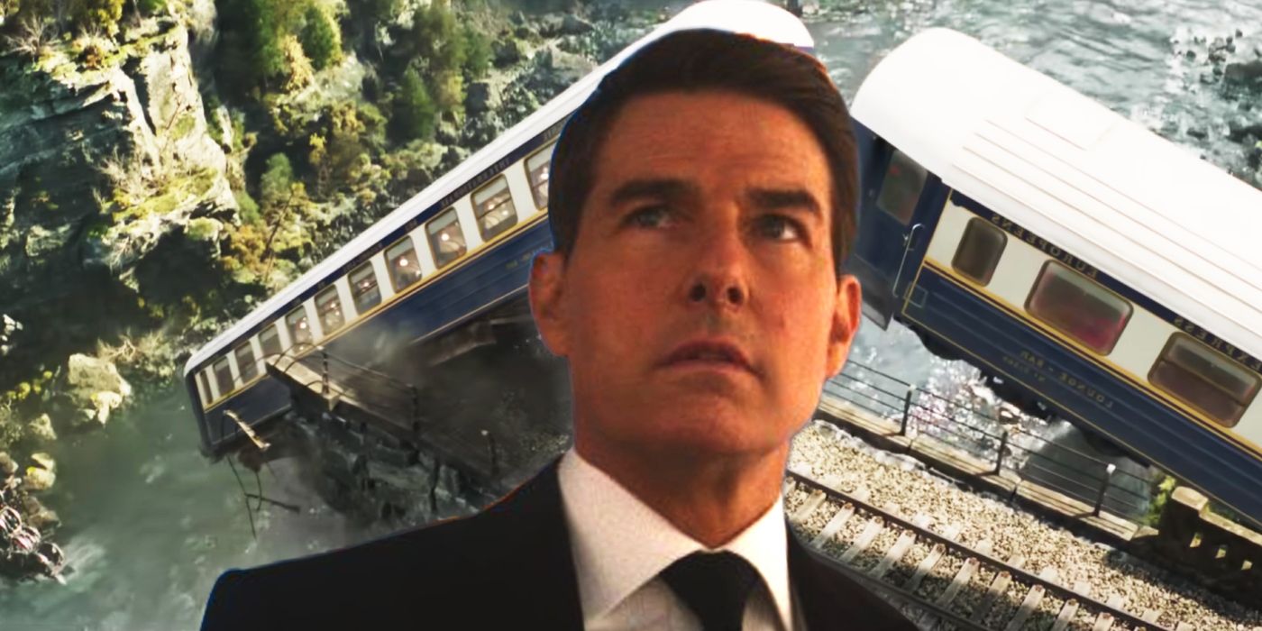 El video de BTS de Mission Impossible 7 revela cómo era el truco del tren antes del CGI