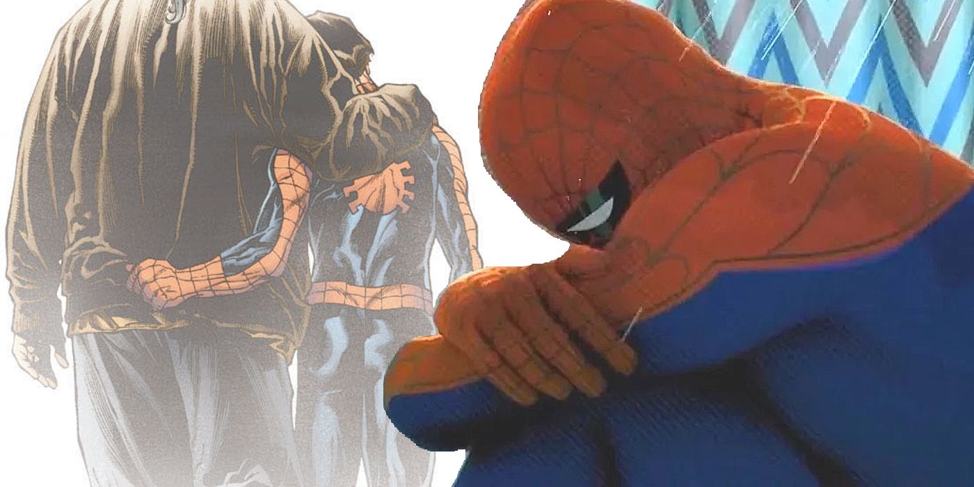 Esta imagen icónica de la muerte de Spider-Man esconde un mensaje sutil y desgarrador